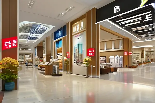建材家居城内部展示