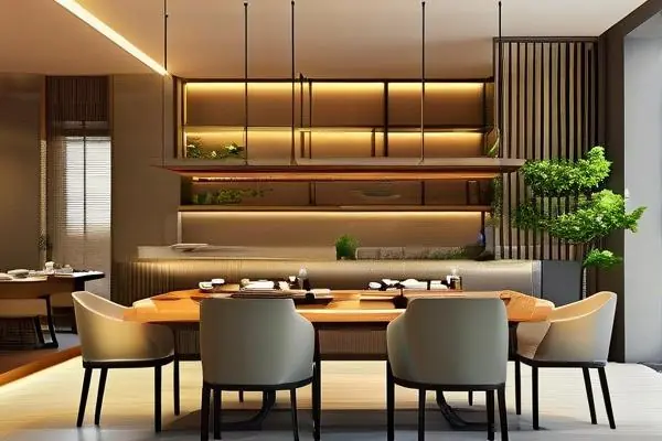 现代风格餐饮装修效果图展示