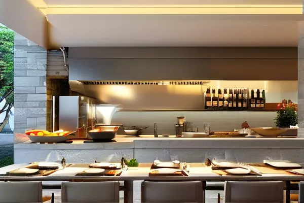 现代风格餐厅装修效果图