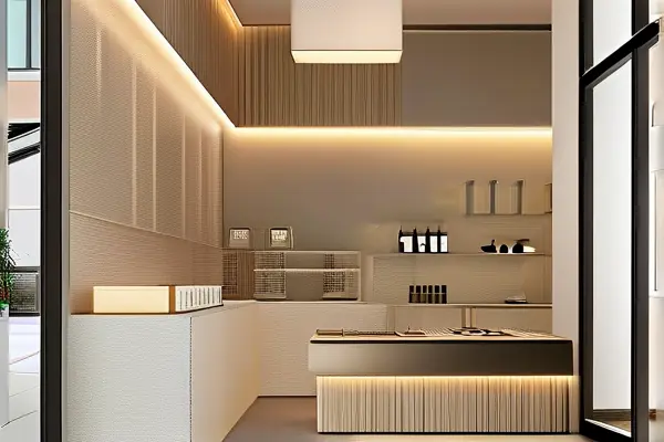 现代简约风格的小店装修效果图