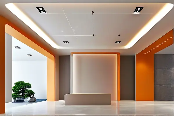 现代展厅装修效果图
