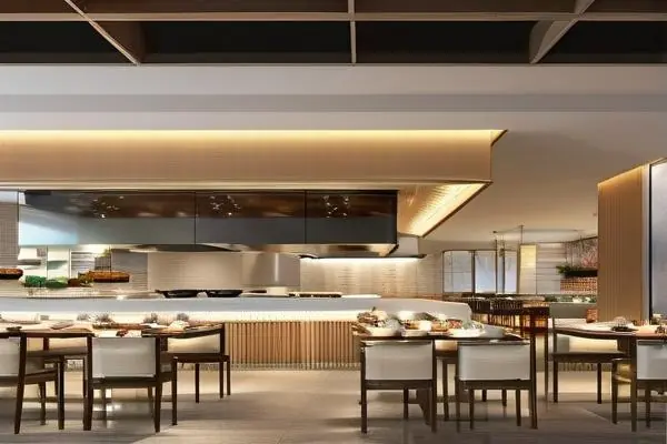 现代化餐厅装修效果图展示