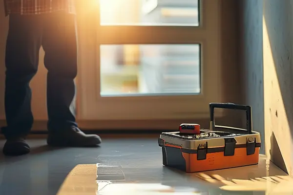 购房者二手房验房实景图