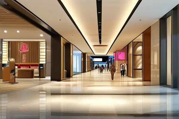 商场内部规范装修效果展示图