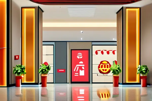 扬州商场内部装修施工现场
