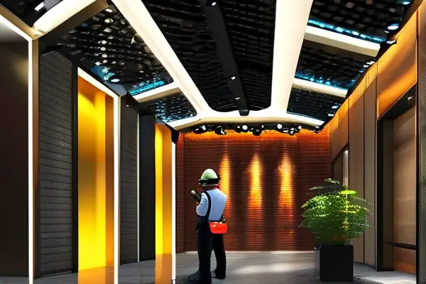 扬州某娱乐会所装修现场实拍-消防系统施工细节展示