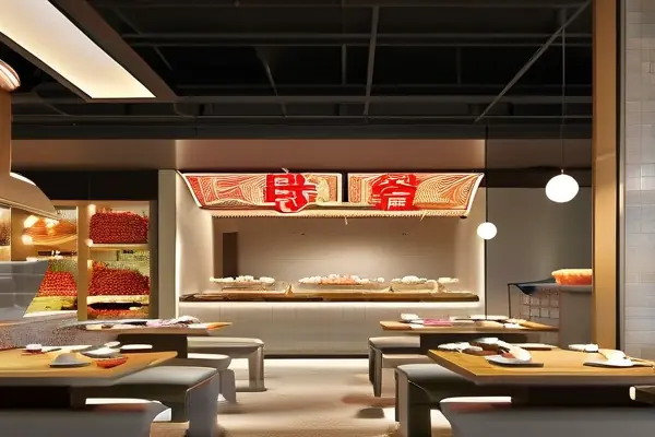 自助火锅店装修效果图