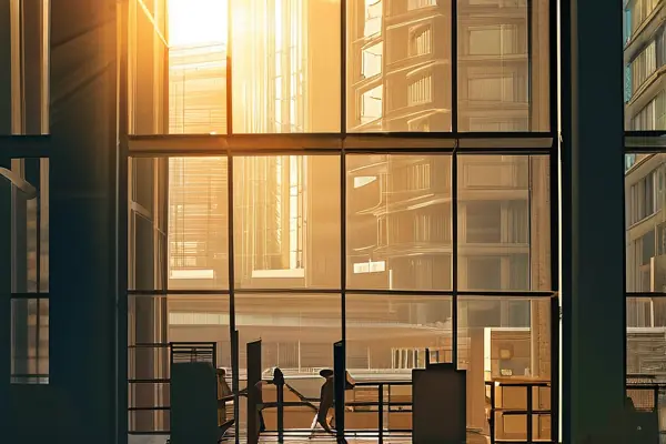 大厂搬家场景，工人们正在搬运家具