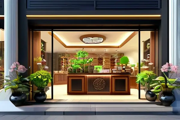 符合风水原则的店面装修实景图