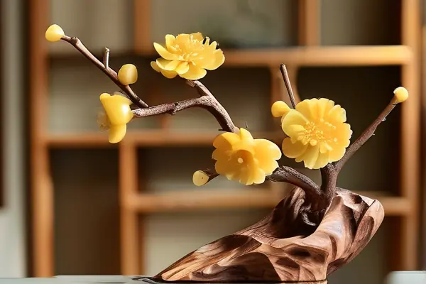 黄花梨木雕工艺品细节展示