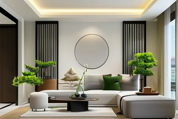 楼房新房装修风水布局示意图