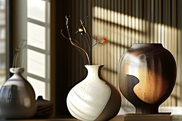 现代客厅展示2023新款工艺品
