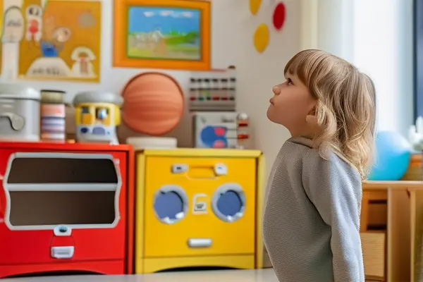 幼儿园环保检测现场实拍图
