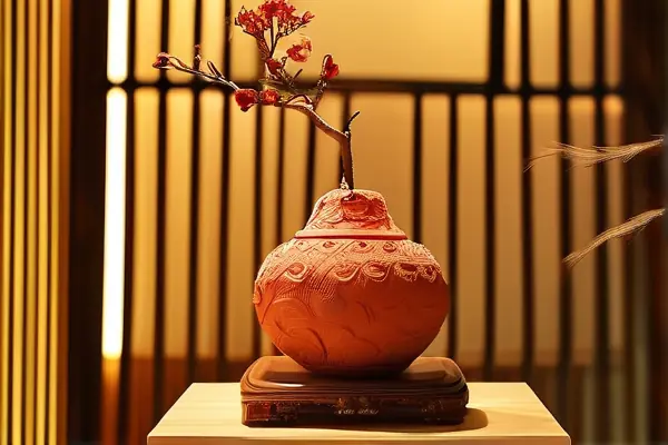 朱砂工艺品展示