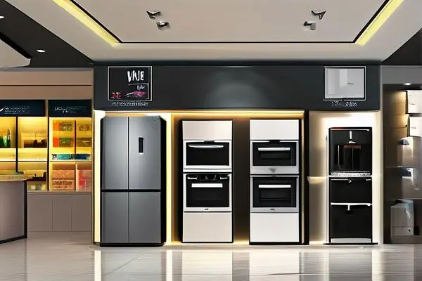 家用电器代理店内部展示