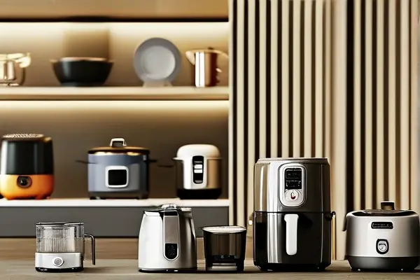 现代厨房小家电展示