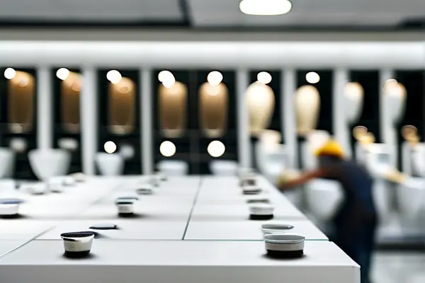 洁具厂家生产车间实景展示
