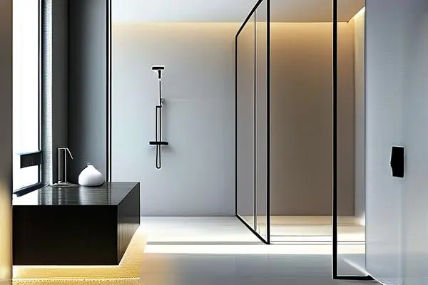 现代简约风格卫生间洁具搭配效果图