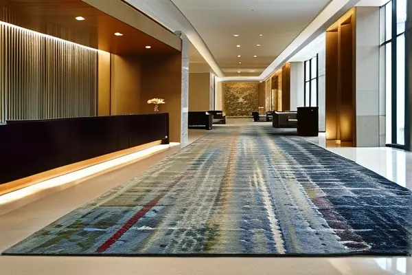高档酒店商用地毯实景图