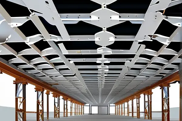 50吊顶龙骨安装现场图