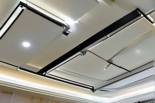 石膏板吊顶施工过程现场实拍