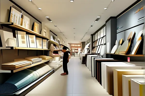 扬州家装市场建材展示区