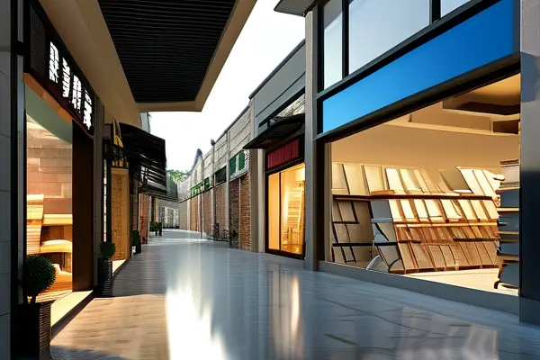 扬州建材市场实景拍摄