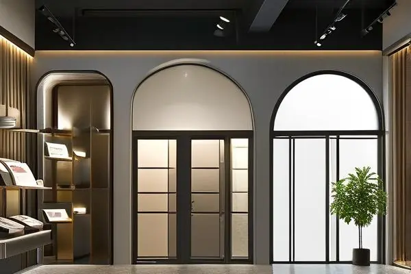 扬州家装门窗建材店内部展示