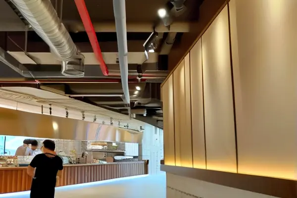 餐饮店装修验收现场检查