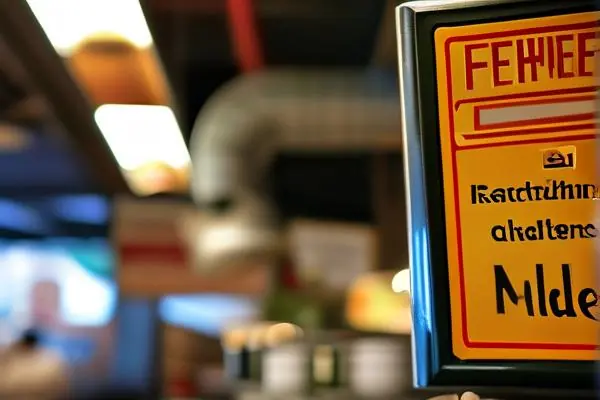 餐饮店装修现场消防设施安装实景