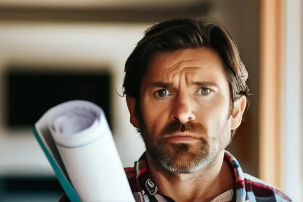 业主检查装修质量并查看验收报告