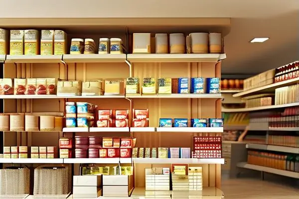 装修精美的便利店内部实景图