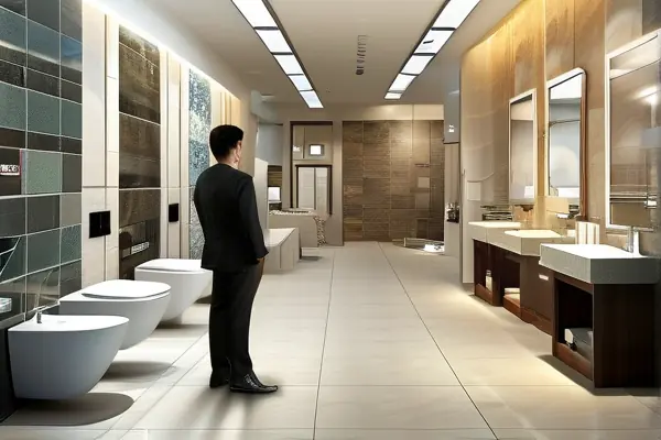惠达购买有限公司建材展厅展示
