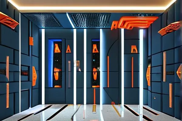 KTV专业施工平面图展示隔音结构与消防布局