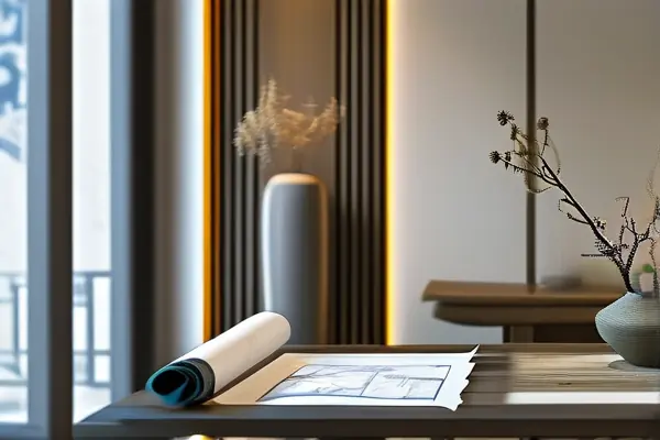扬州家装师傅向业主讲解装修标准