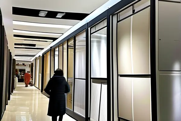 扬州家装吊顶材料市场实景