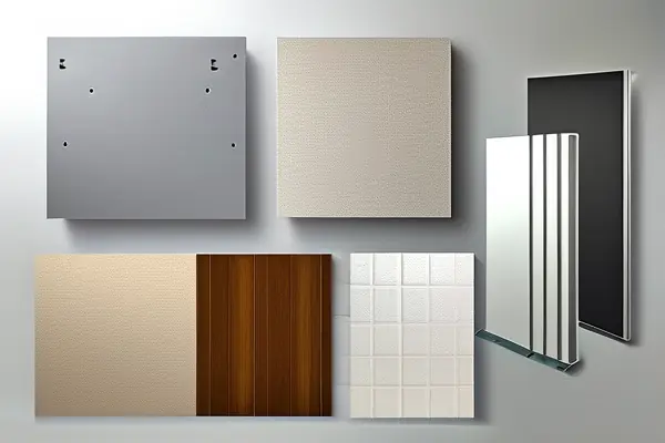 多种吊顶材料展示图