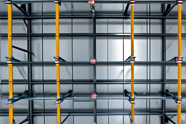 铝扣板装修龙骨结构示意图