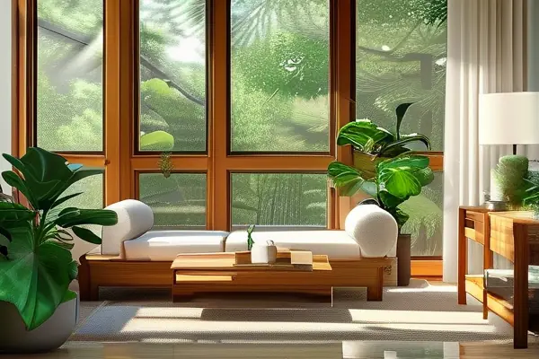 现代家庭客厅装修效果图展示和谐风水布局