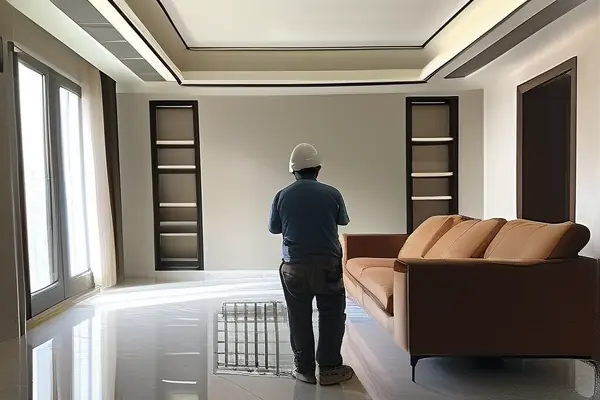 家庭装修验收现场