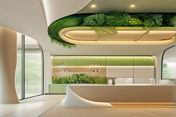 现代诊所环保装修效果图