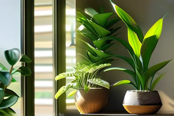 北方室内净化植物展示