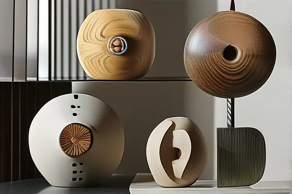 现代家居装修工艺品展示
