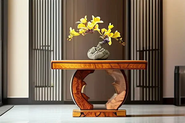 黄花梨装修工艺品展示图