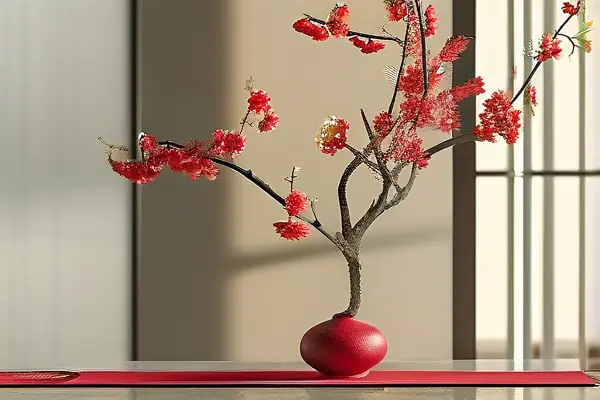 日红装修工艺品在现代家居中的展示