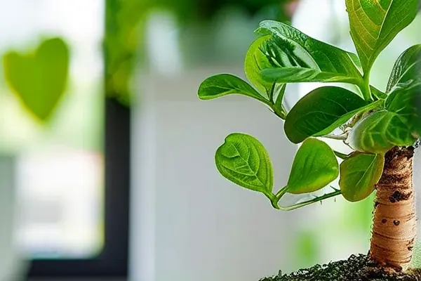 室内植物使用净化生根肥后的茁壮成长效果