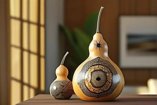 装修工艺品葫芦在现代家居中的装饰效果