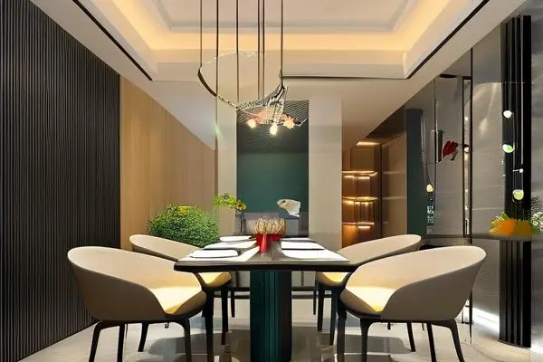 现代餐饮空间装修效果图