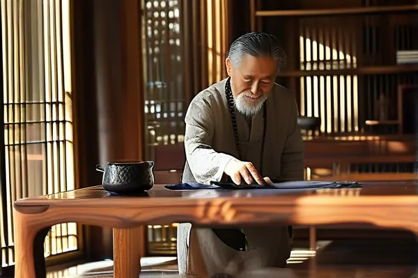 专业师傅示范大果紫檀家具保养手法