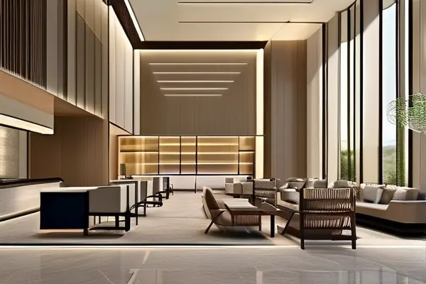 高端会所装修效果图